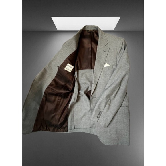 Corbin Of Huntington Gray Suit Jacket, M/L‎ Regular Fit - Picture 9 of 9
